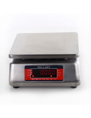 Balance électronique INOX 6kg, 15kg et 30kg