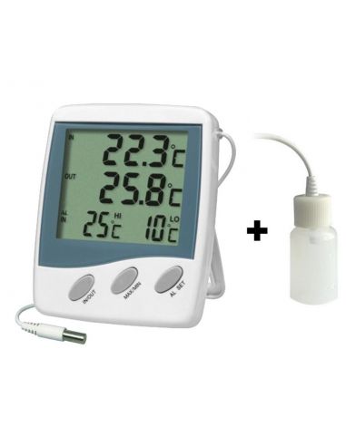 Thermomètre digital - Réfrigérateur/Congélateur - Module - Etanche IP65 -  Triple affichage Instant./Maxi/Mini